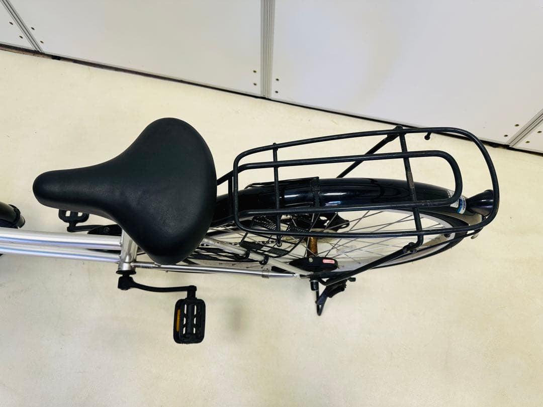 自転車 26インチ シティタイプ 前カゴ付き