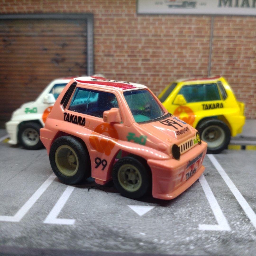 当時物　レア　チョロＱ　シティ　CRTタイプ2　関係者配布用タンポ印刷仕様