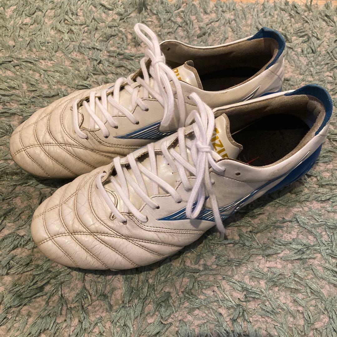 Morelia Neo モレリアネオ4 ホワイト/ブルー　26.5cm