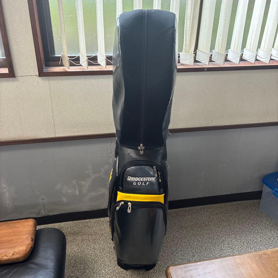 BRIDGESTONE GOLF キャディバッグ ブラック/イエロー