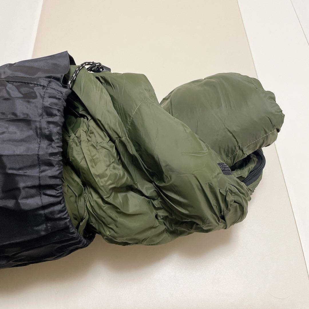 キャンプグリーブ 【国内ブランド】 ダウンシュラフ寝袋マミー型 グリーン