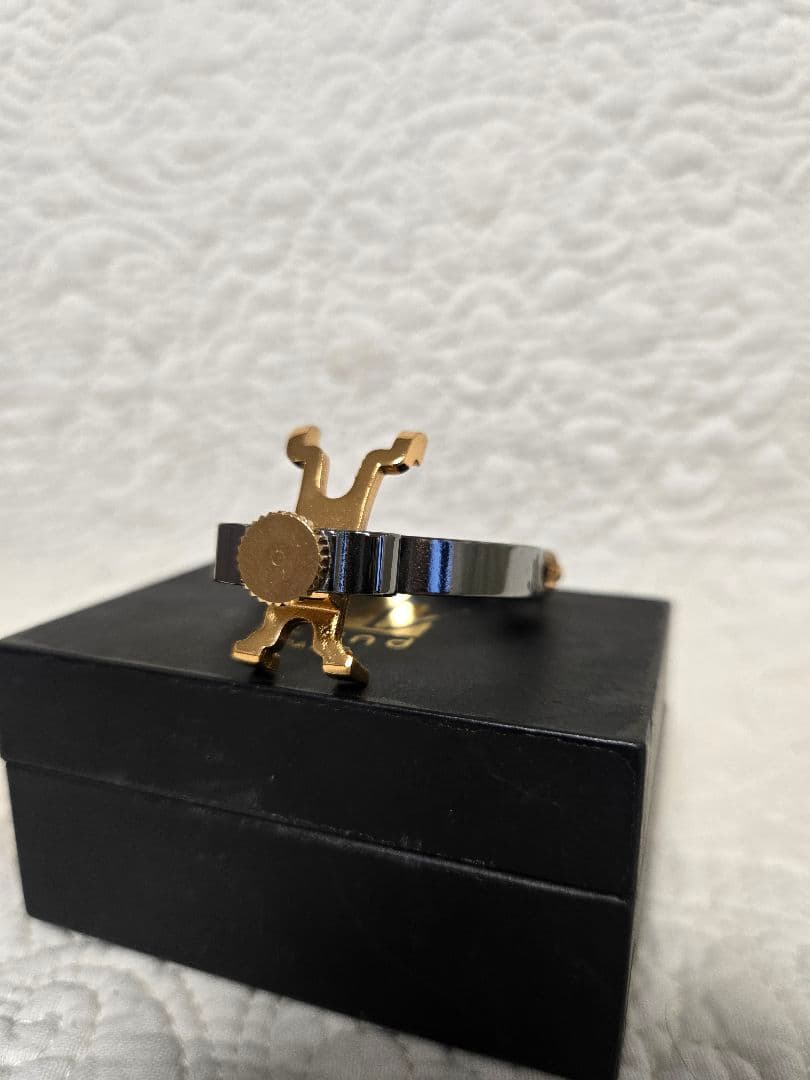 JLV バスクラリネット⁄バリトンサックス リガチャー　プラチナ