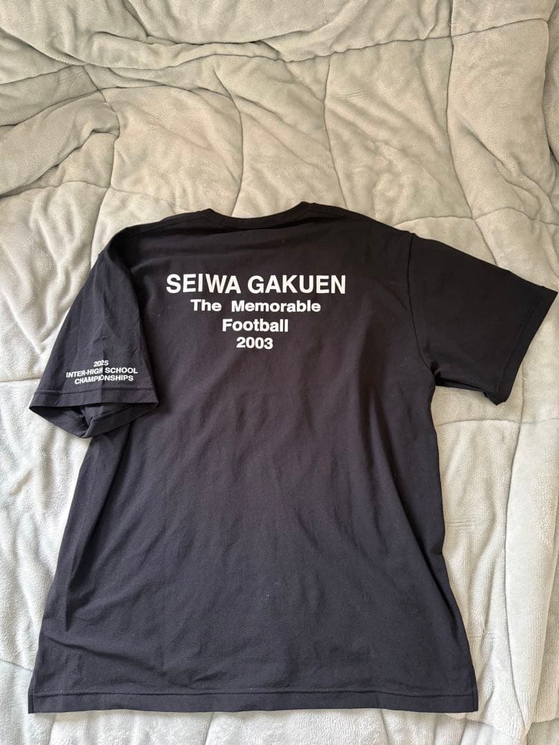 聖和学園サッカー部　シャツ　L インターハイ用