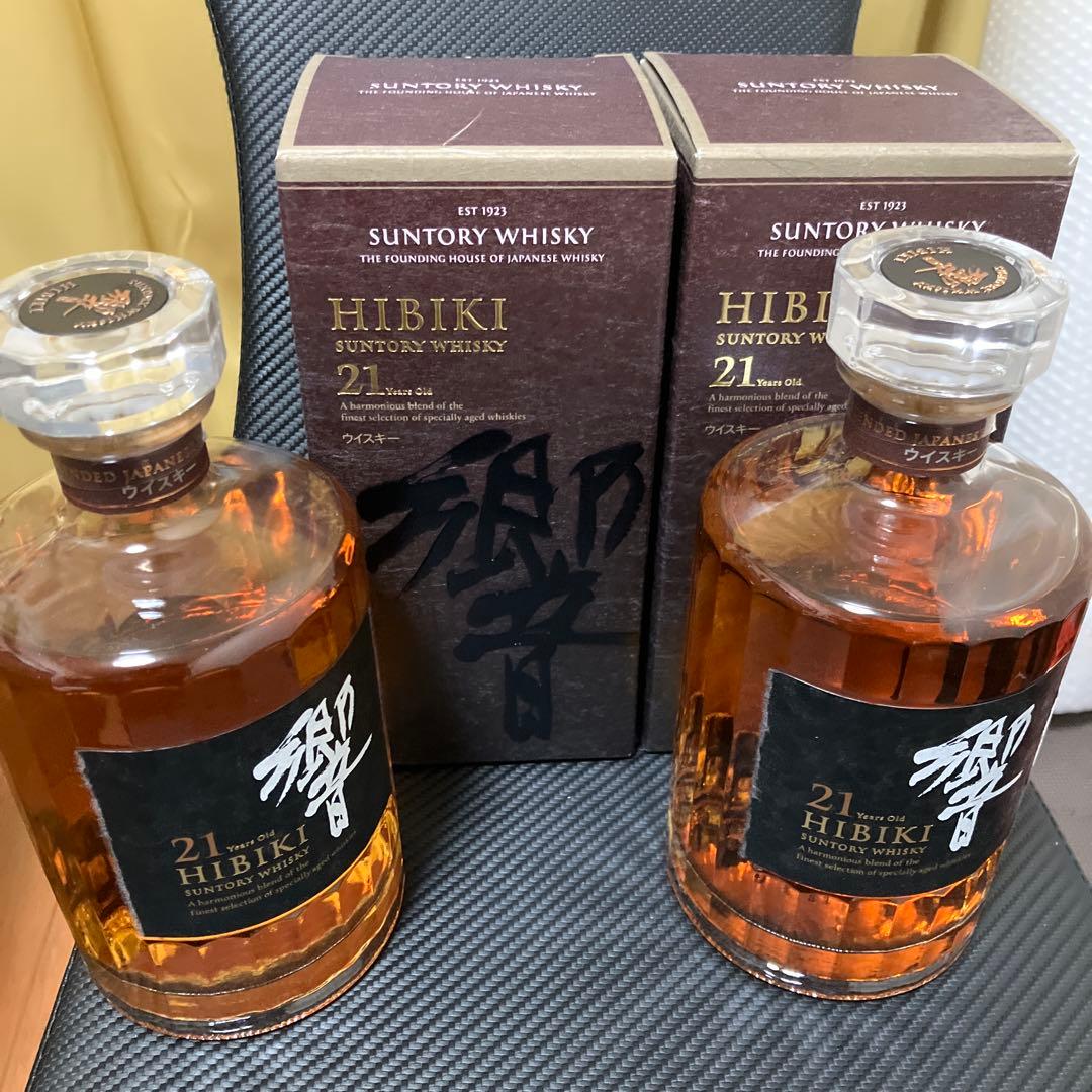 Hibiki 21 Years Old ウイスキー 750ml 2本セット