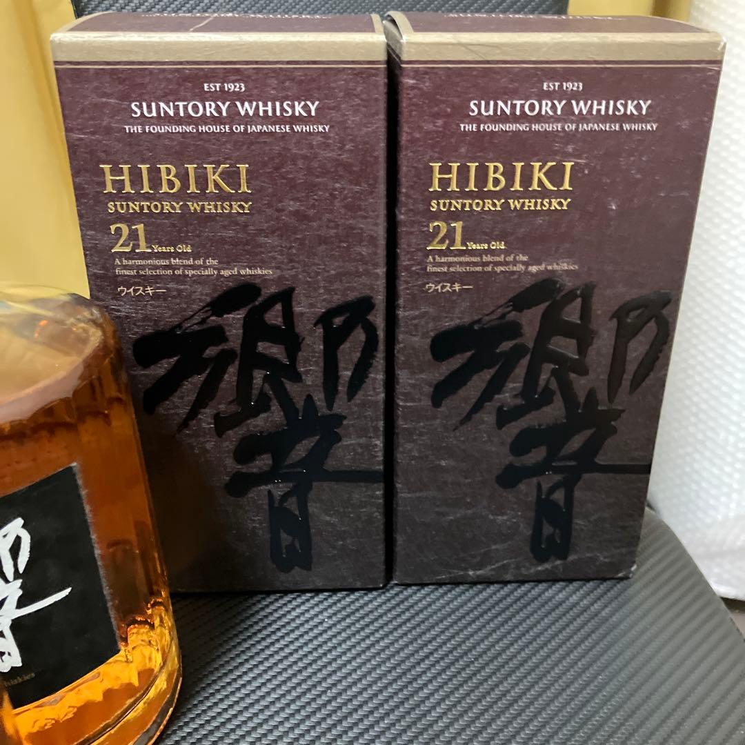 Hibiki 21 Years Old ウイスキー 750ml 2本セット