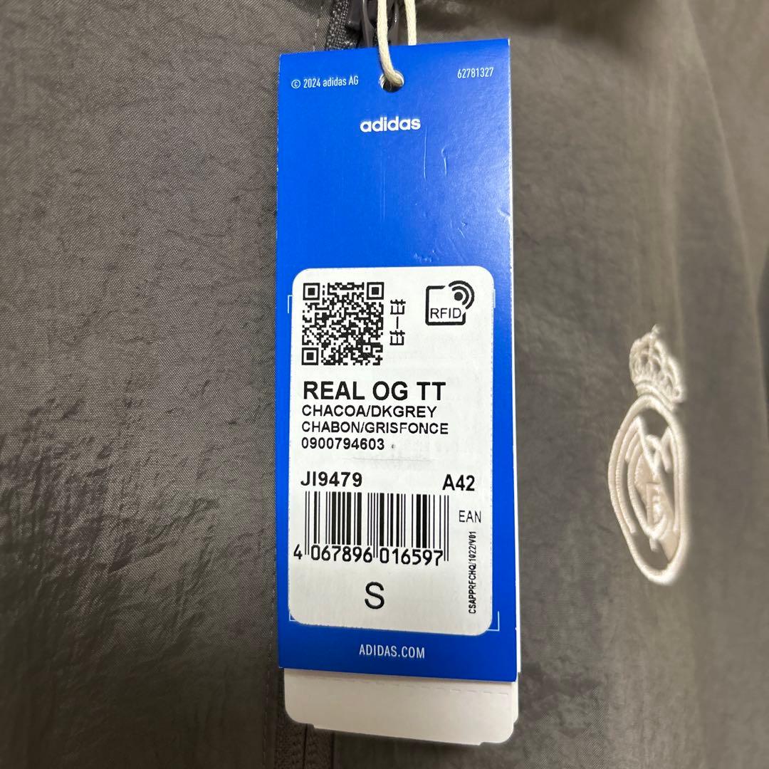 正規品新品☆レアル・マドリードLIFESTYLER OGトラックトップJP M