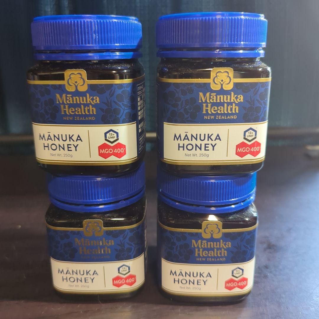 【新品未開封】4個セットマヌカハニー MGO400+ 250g