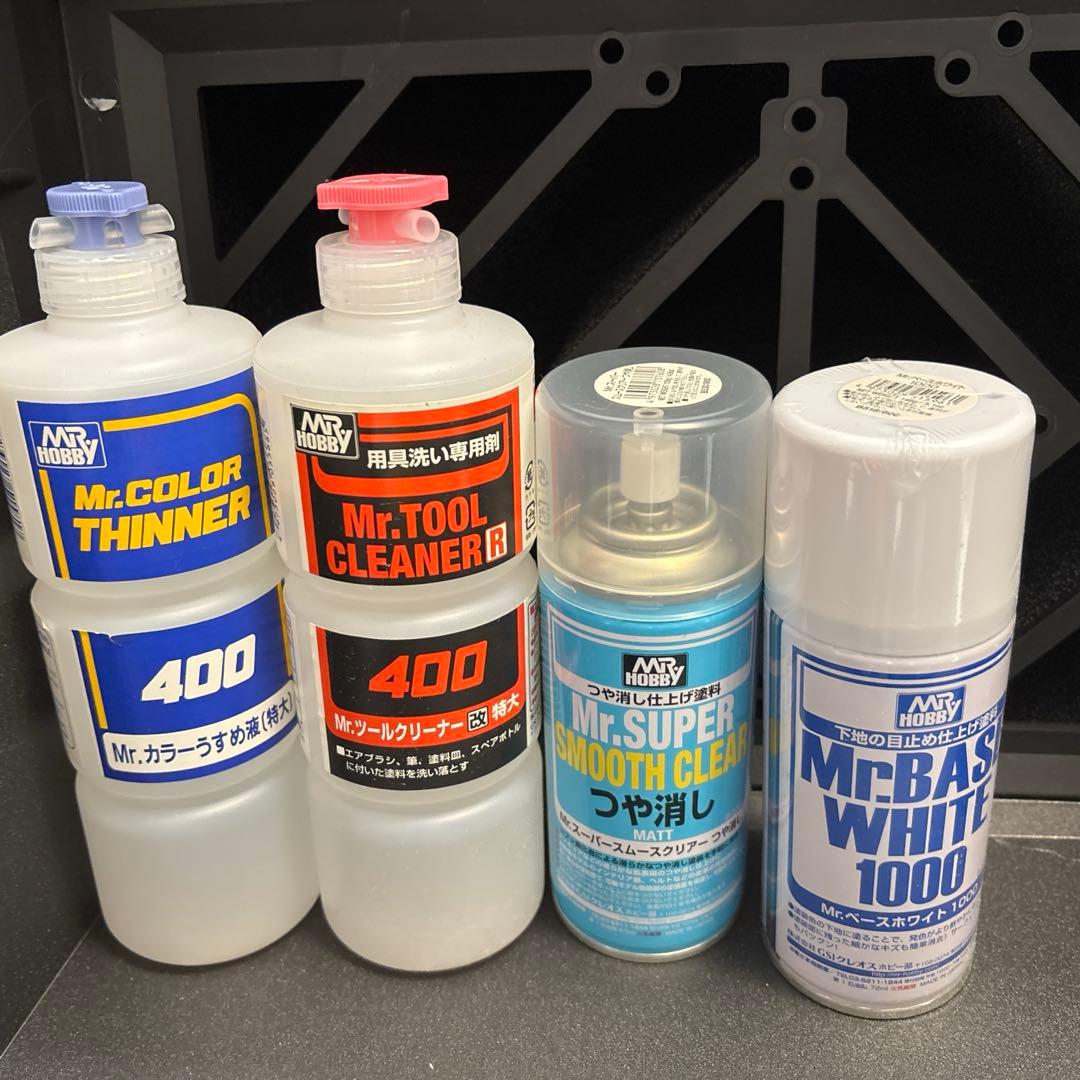 【未使用】Mr.カラー・タミヤ塗料・塗装ブース付き プラモデル塗装セット一式