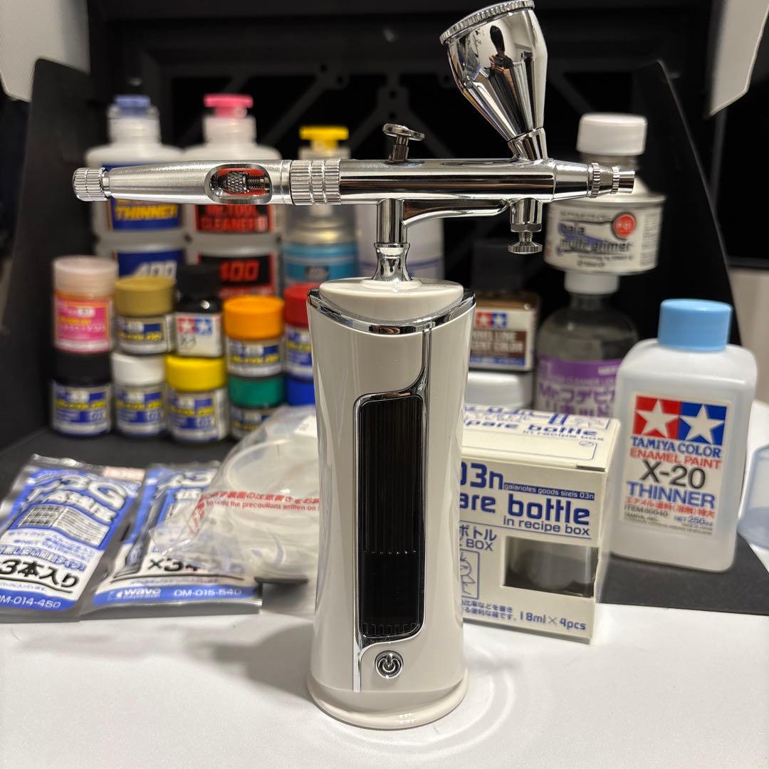 【未使用】Mr.カラー・タミヤ塗料・塗装ブース付き プラモデル塗装セット一式