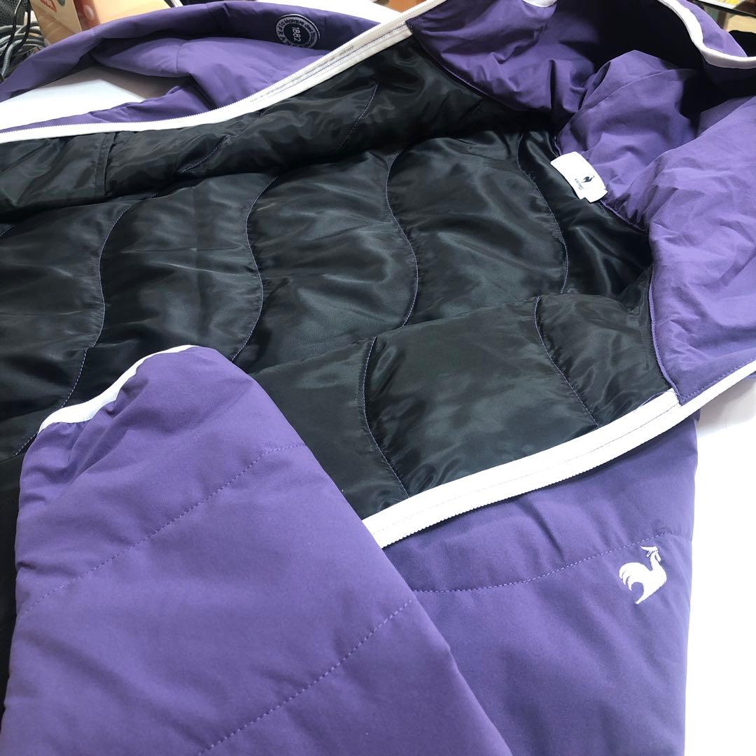 LE COQ SPORTIF フード付きジャケット 紫色