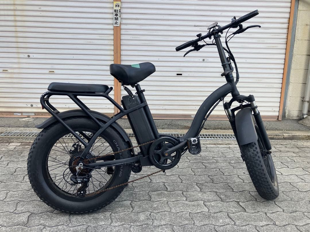 ジャンク品 折りたたみ電動アシスト自転車 FAT-01 20インチ 極太タイヤ