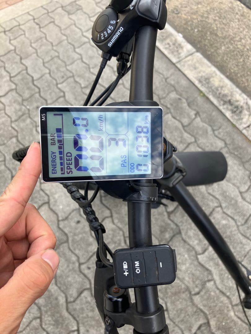 ジャンク品 折りたたみ電動アシスト自転車 FAT-01 20インチ 極太タイヤ