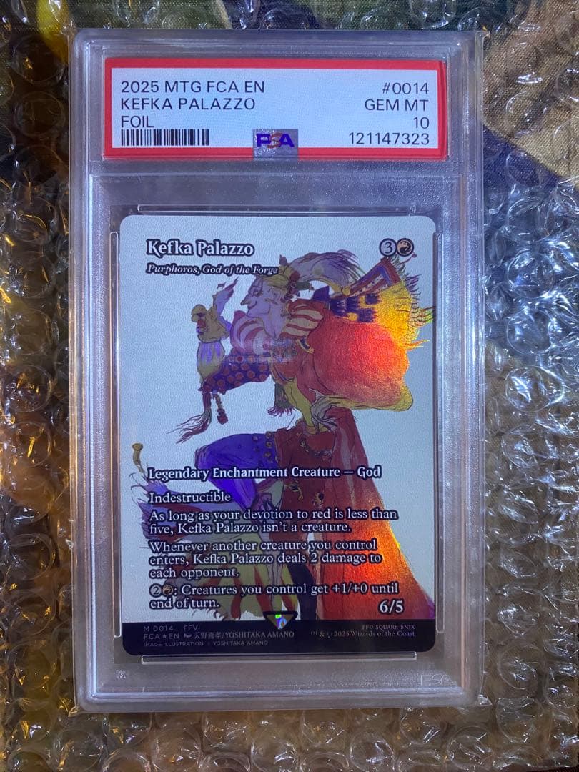 D*I様 【MTG】【PSA10】【英語 継承史foil】ケフカ・パラッツォ