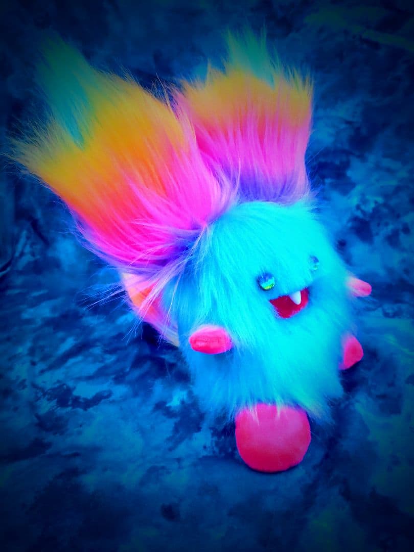 まんまるんモンスター♥アートドール人形幻獣ケモノ ハンドメイドぬいぐるみ