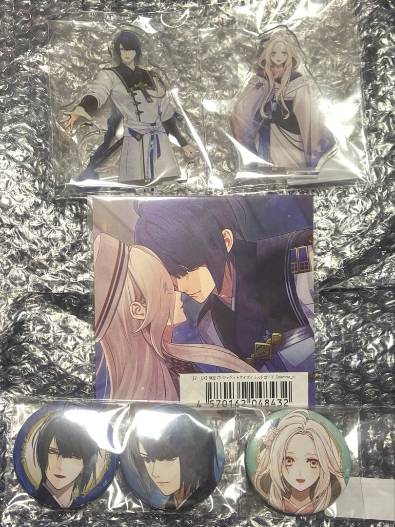 オランピアソワレ catharsis エビテン 璃空 アクリルスタンド 缶バッジ