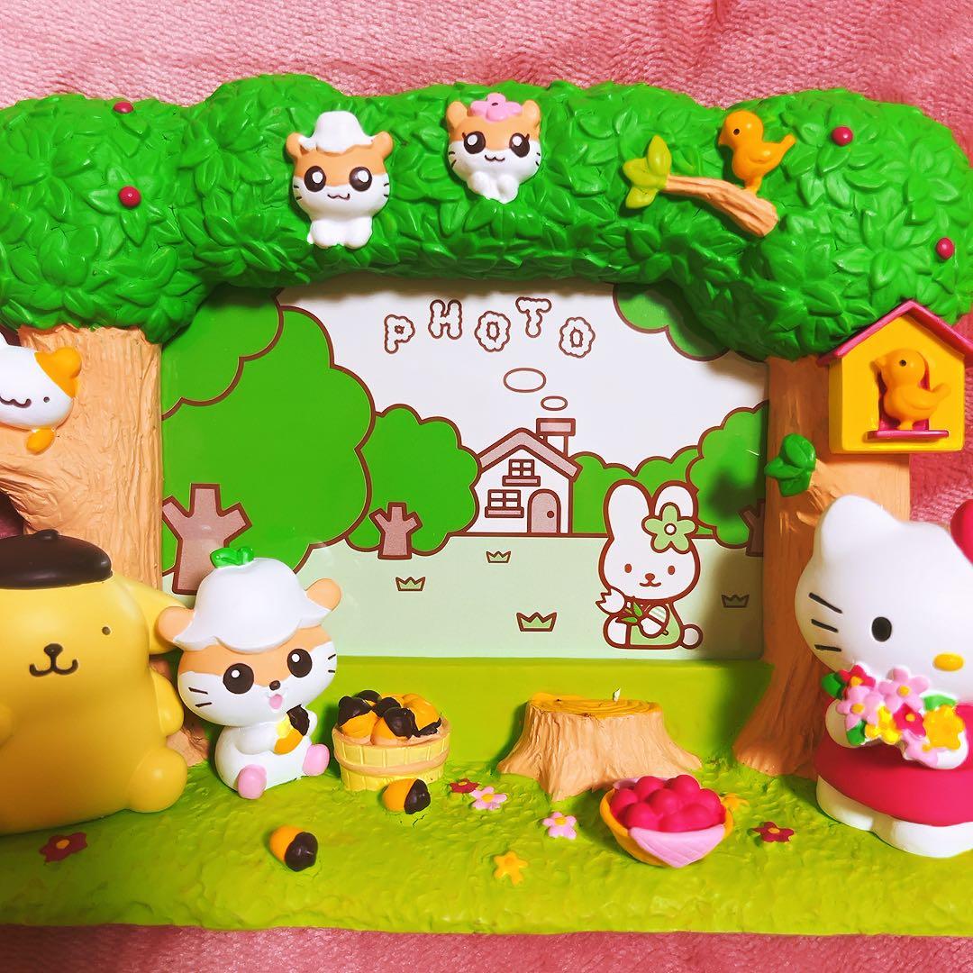 希少レア　サンリオ　フォトフレーム　キティ　コロコロクリリン　2000年製