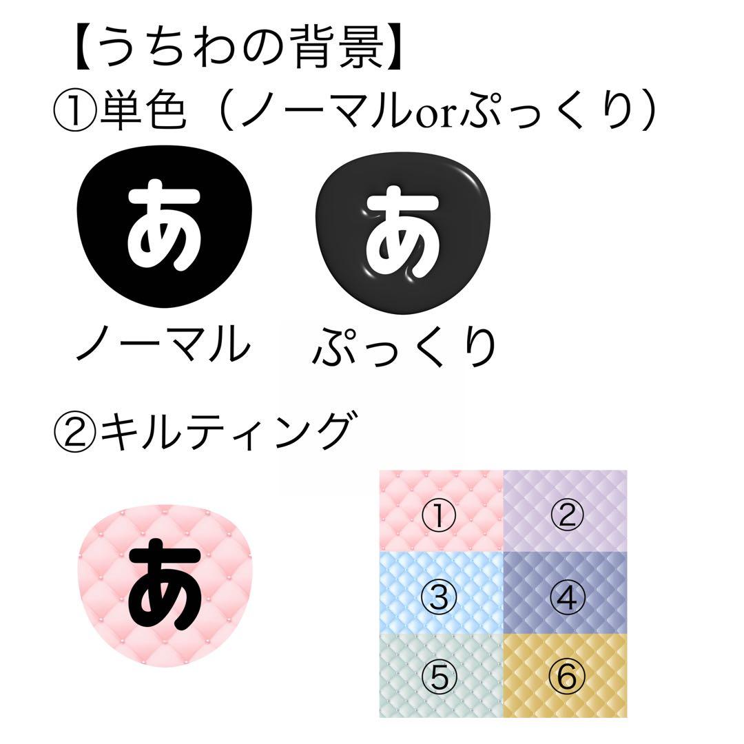 うちわ文字 ファンサうちわ カンペうちわ ぷっくり 3D風 オーダー アイドル