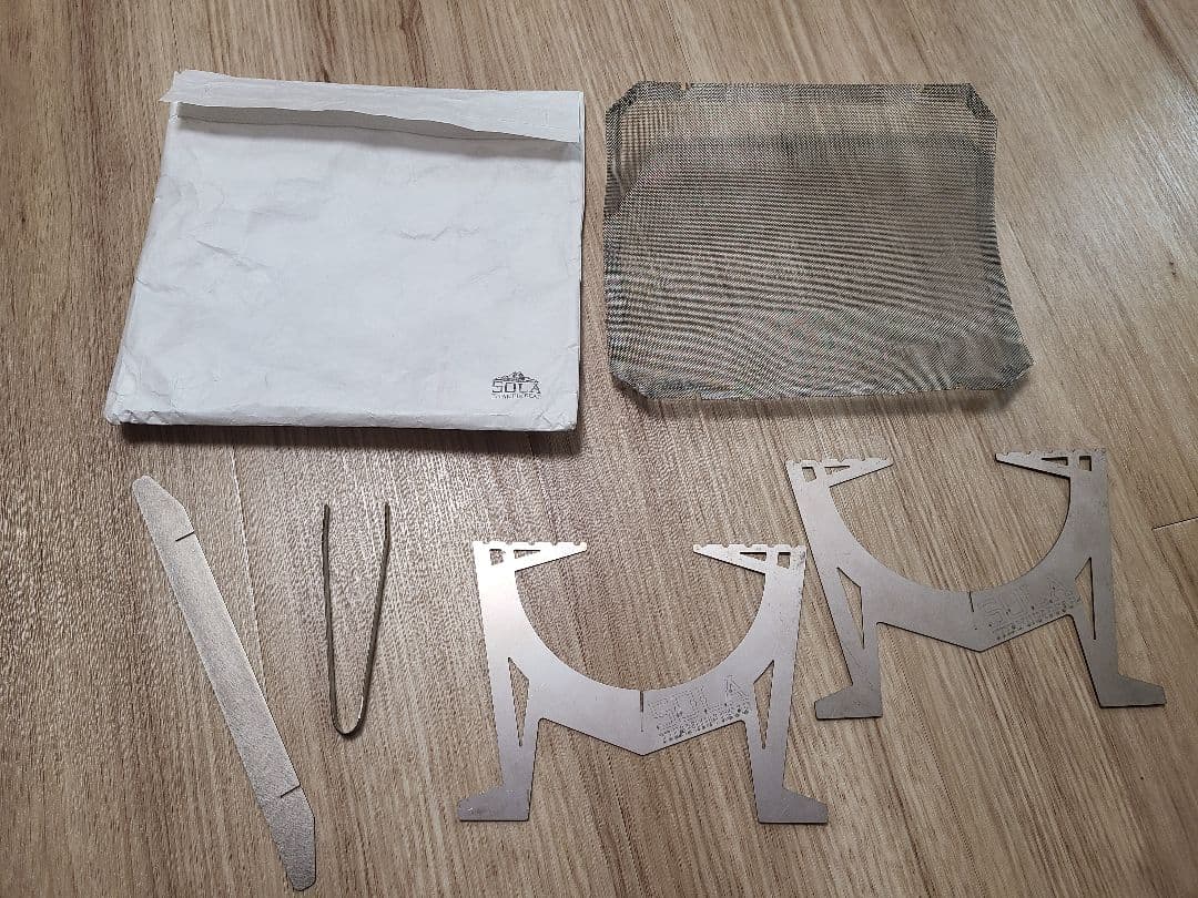 ソラチタニウムギア スーパーネイチャーストーブ