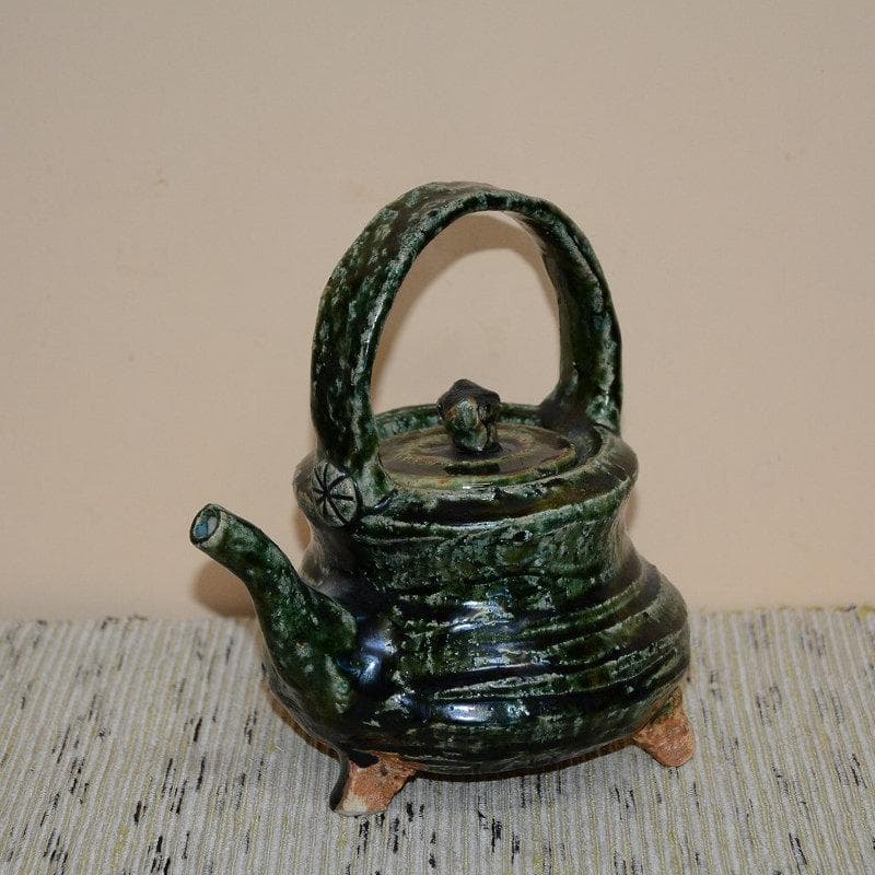 佐藤和次　織部焼　ポット　水次　土瓶　酒器　新品　送料込み