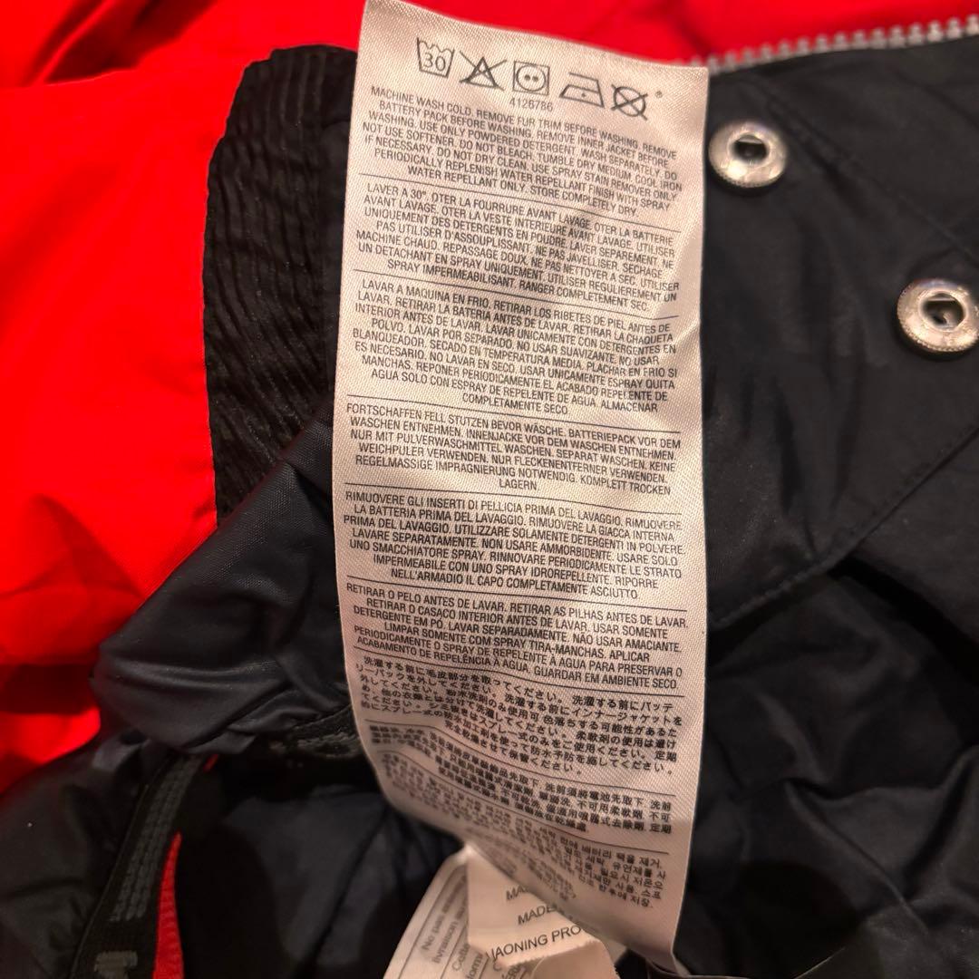 VOLCOM スキーウェア 子ども用 グレー/レッド