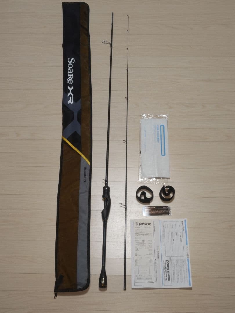 美品人気番手!　シマノ　21 ソアレ XR 68UL-S　早い者勝ち!!