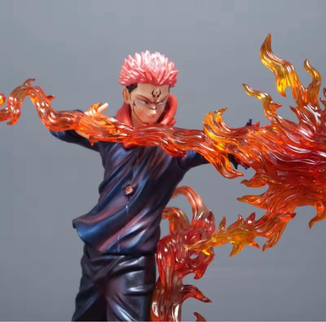 呪術廻戦　両面宿儺　虎杖　悠二　フィギュア　30cm 海外輸入品