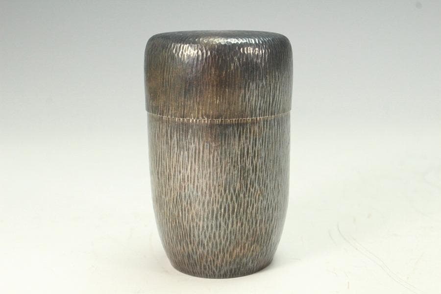 茶道具 純銀製 棗 重73g(K-YC469)