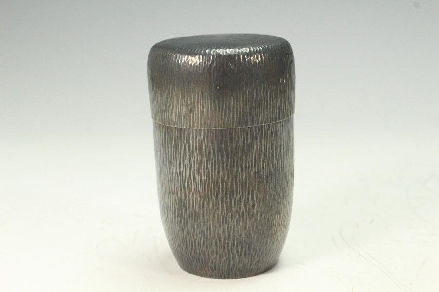 茶道具 純銀製 棗 重73g(K-YC469)