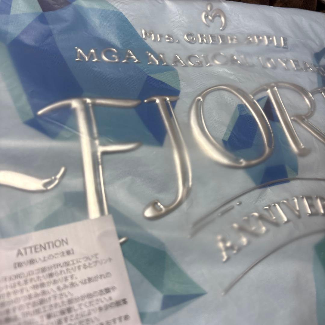 【即日発送】新品 ミセス FJORD クリスタルTシャツ ライトブルー M