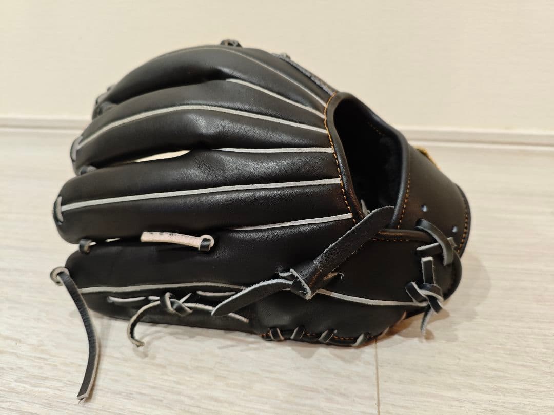 未使用ゼット軟式グローブBRGB30766 湯もみ型付け済　今宮型プロステイタス