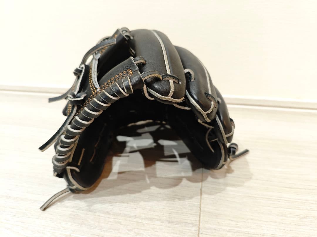 未使用ゼット軟式グローブBRGB30766 湯もみ型付け済　今宮型プロステイタス