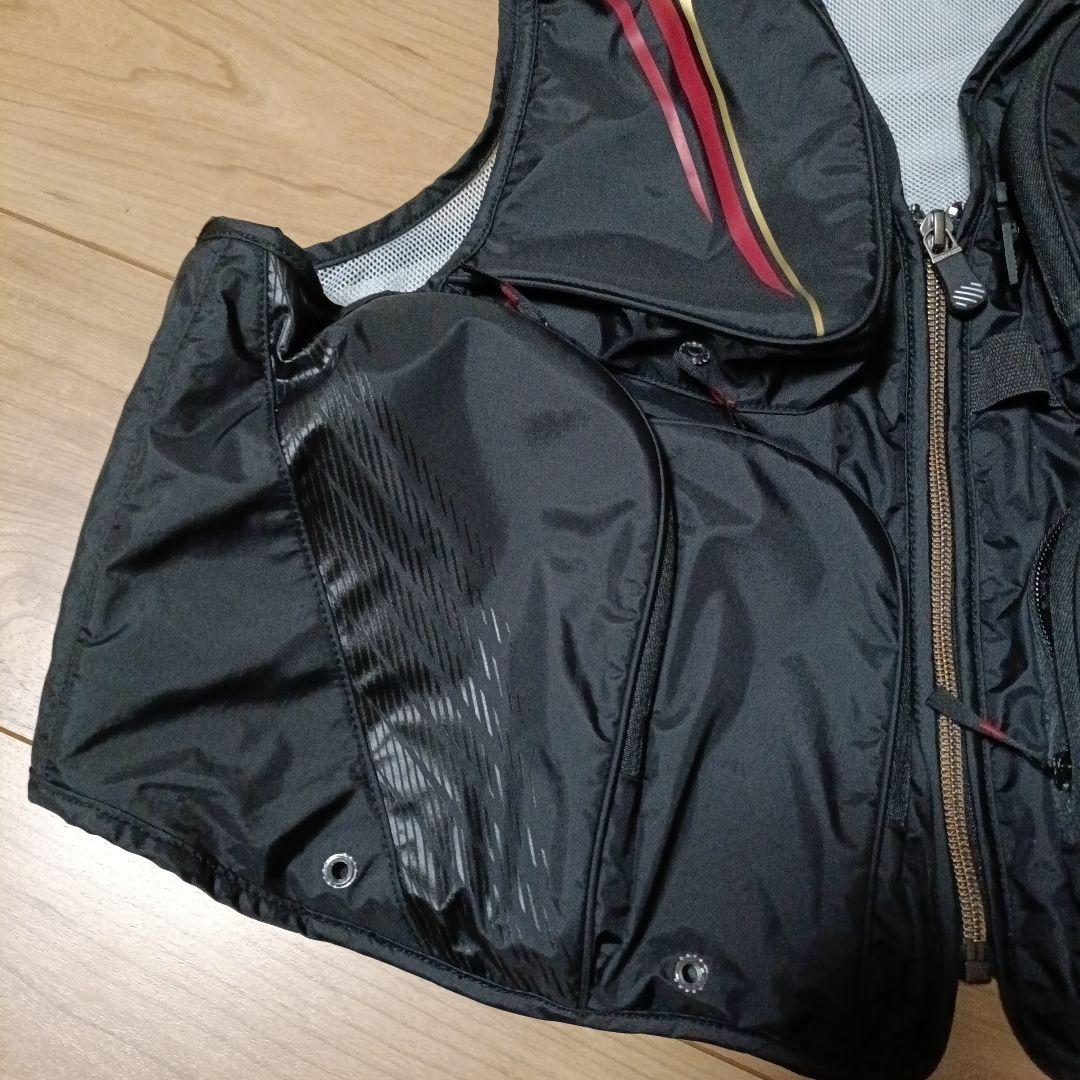 シマノ　VE-022T 2wayショートベスト　Lブラック　未使用品