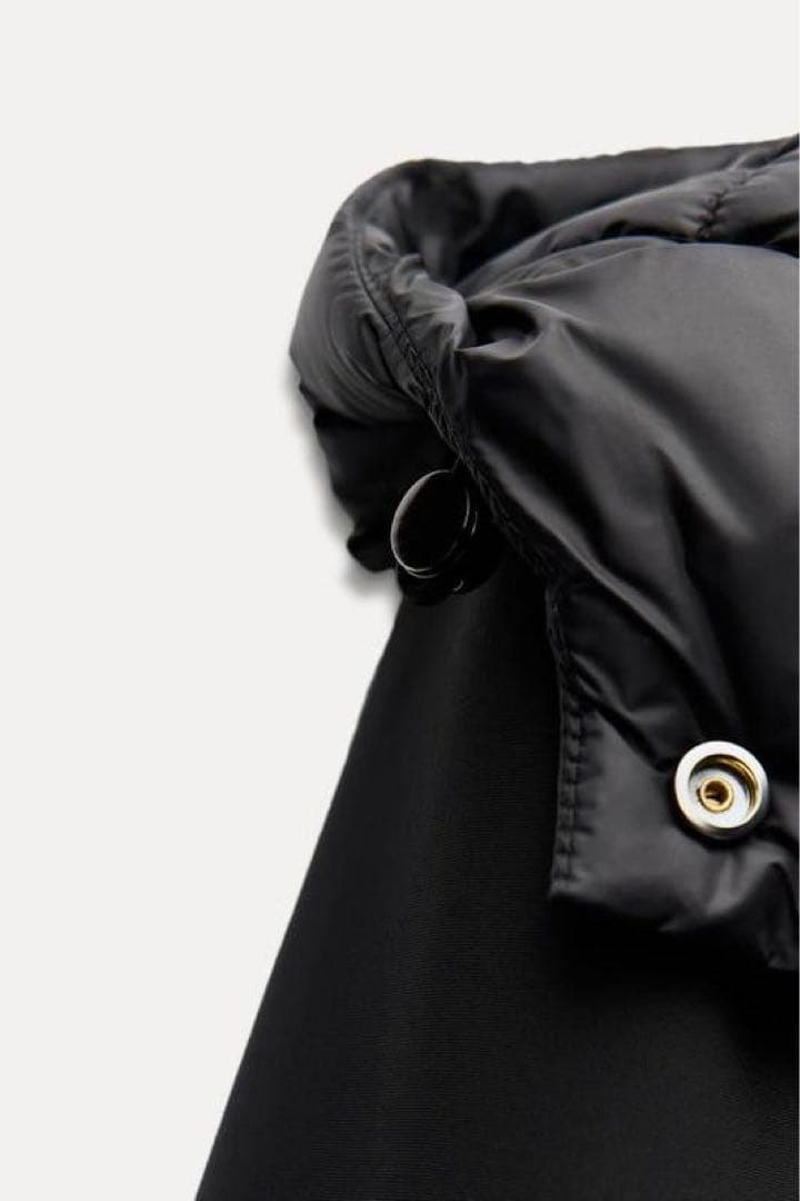 新品 ZARA 定価31,990円 フード付 ジャンプスーツ XS 1点限り♪