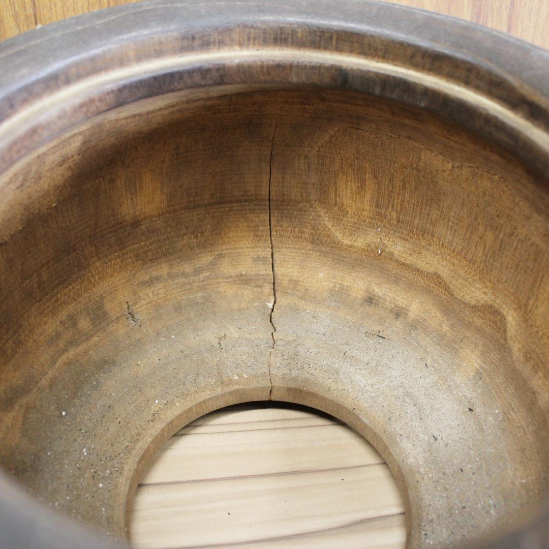 桐火鉢　高蒔絵・螺鈿細工　その１