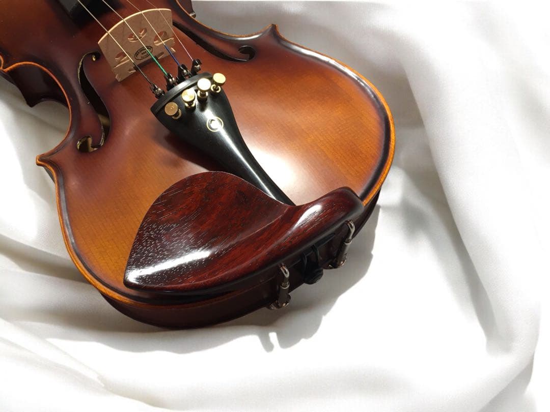 スドラド　紅ローズ紫檀　バイオリン顎当て