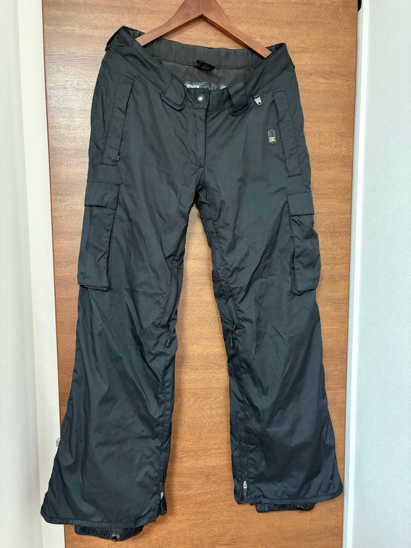 DC スノーボードウェア 上下セット　ブラック 女性用