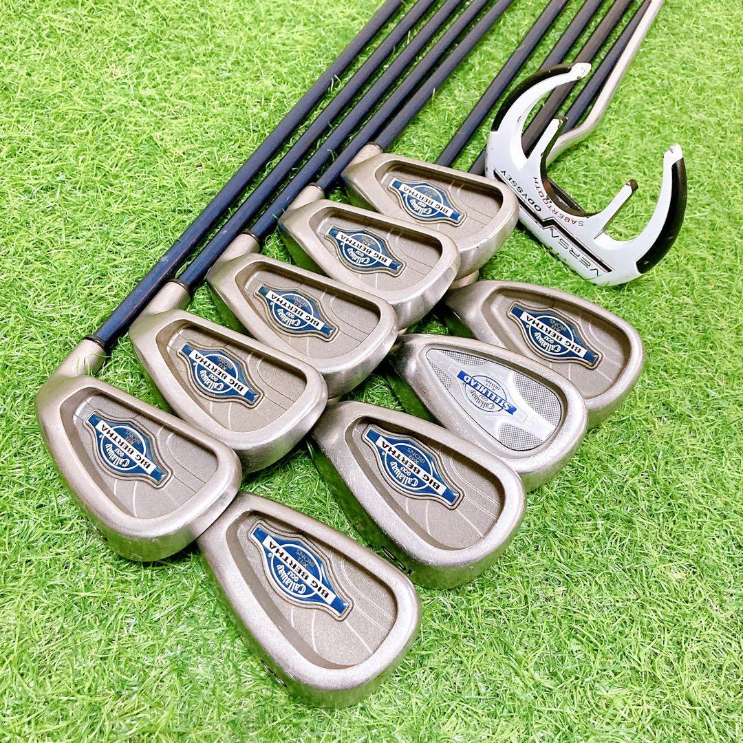 M5.キャロウェイ　初心者オススメ　ゴルフクラブ　メンズセット　右利き　13本