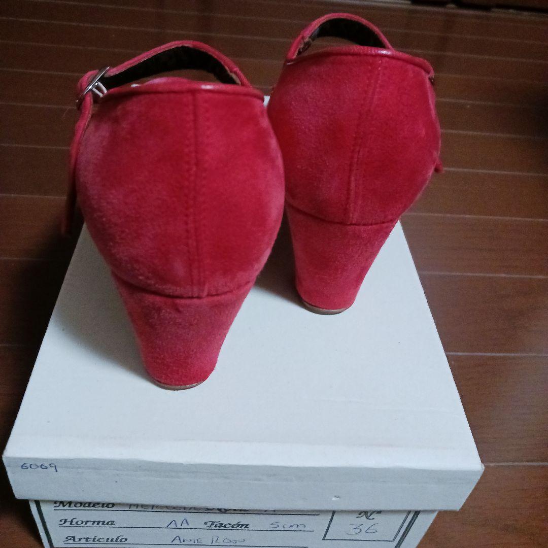 ガジャルド／赤フラメンコシューズ サイズ36