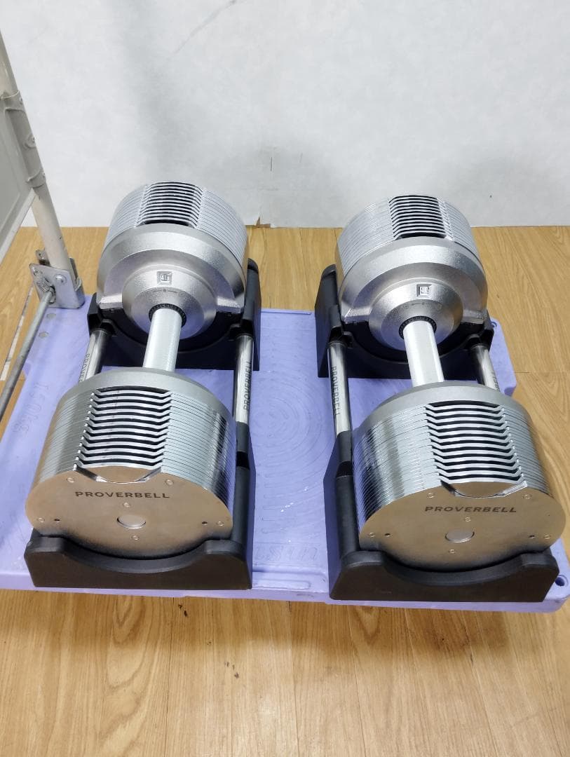 K☆1164 PROVERBELL 可変式ダンベル　41.5kg×2セット