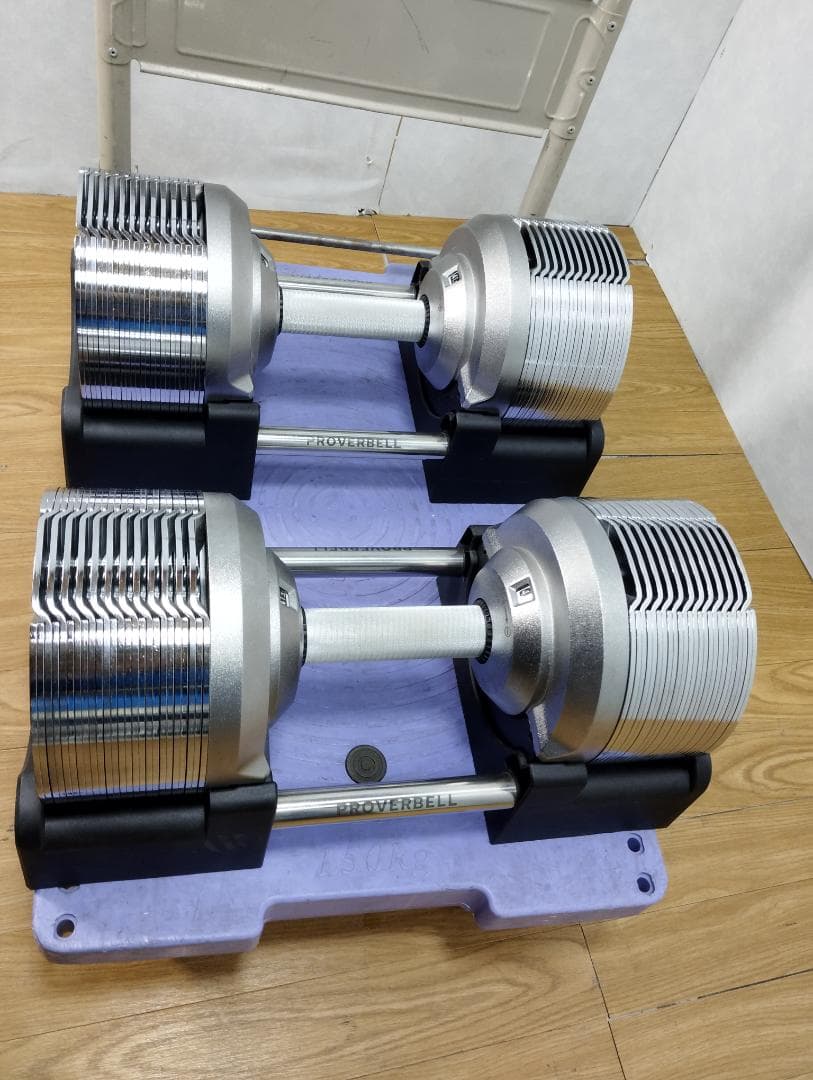 K☆1164 PROVERBELL 可変式ダンベル　41.5kg×2セット