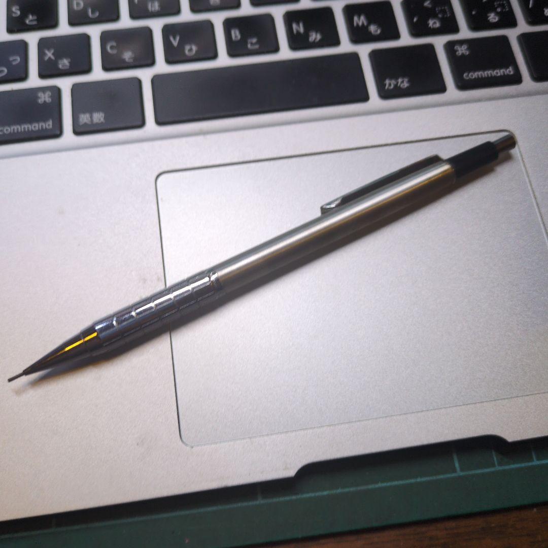 貴重　美品！ぺんてる　PG15 05 シルバー シャープペンシル 本体