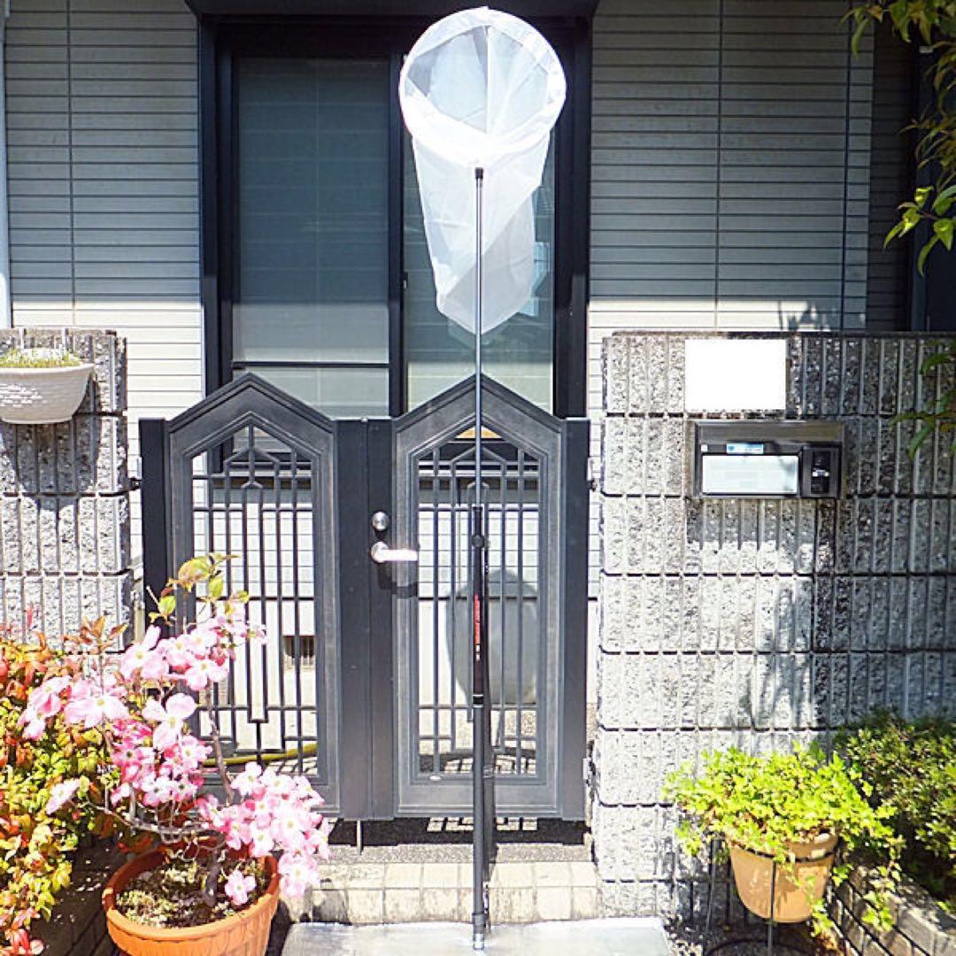 ★昆虫採集★虫取り網★最長６ｍ１８ｃｍ クワガタムシ・カブトムシの採集に！捕虫網