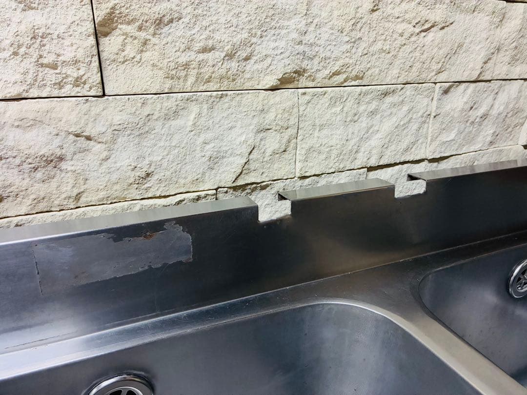 ★ 引取歓迎！クリナップ製 業務用 ステンレス二槽式シンク ★