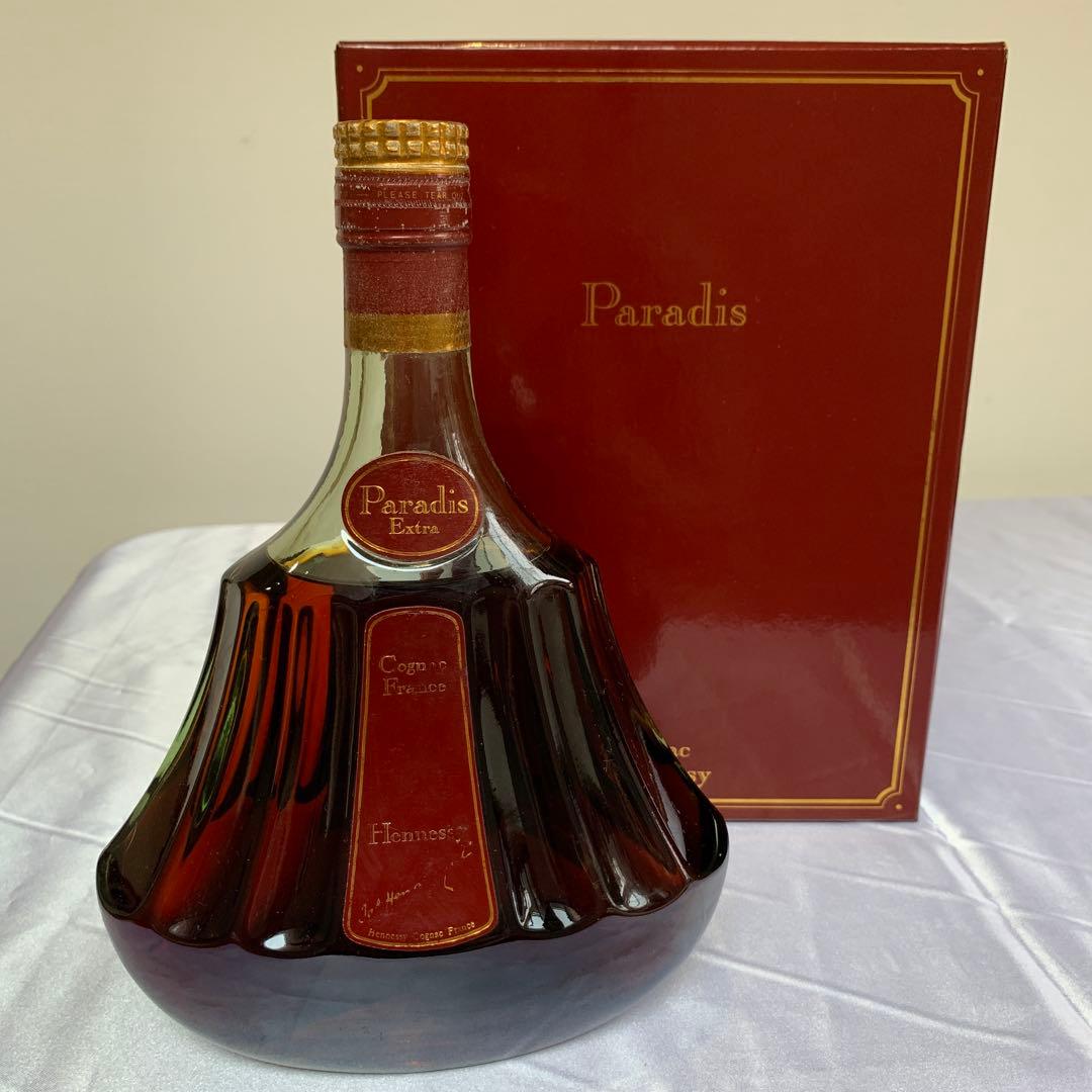 未開栓　古酒　Hennessy パラディ エクストラ 700ml 旧ボトル　箱付