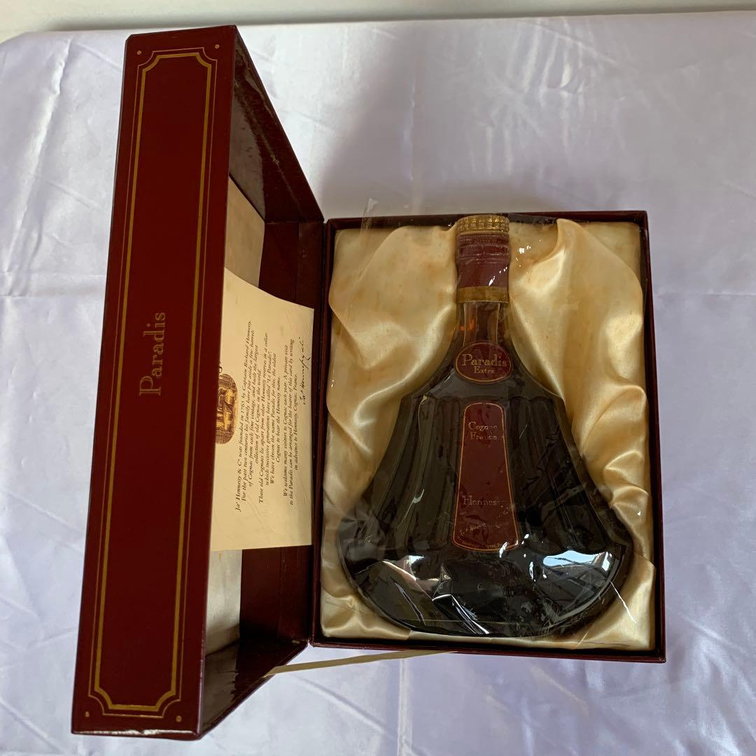 未開栓　古酒　Hennessy パラディ エクストラ 700ml 旧ボトル　箱付