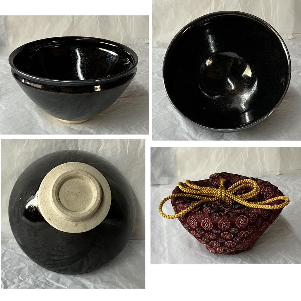 e3150 御所籠 在銘 野点 御所篭 竹籠 茶籠 茶箱 色紙点 抹茶碗 茶道具