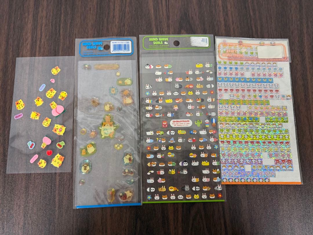 【当時品・激レア】ハムスターシール　タイルシール　シールフレーク　平成女児