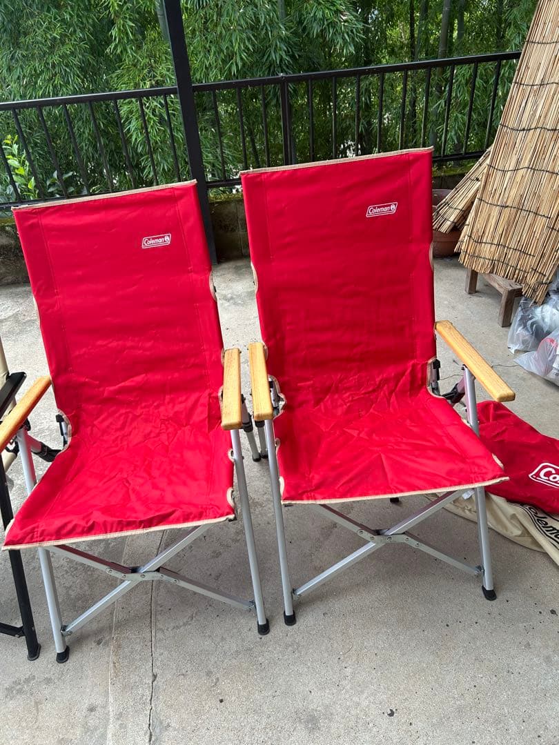 Coleman 4脚セット　レイチェア　その他