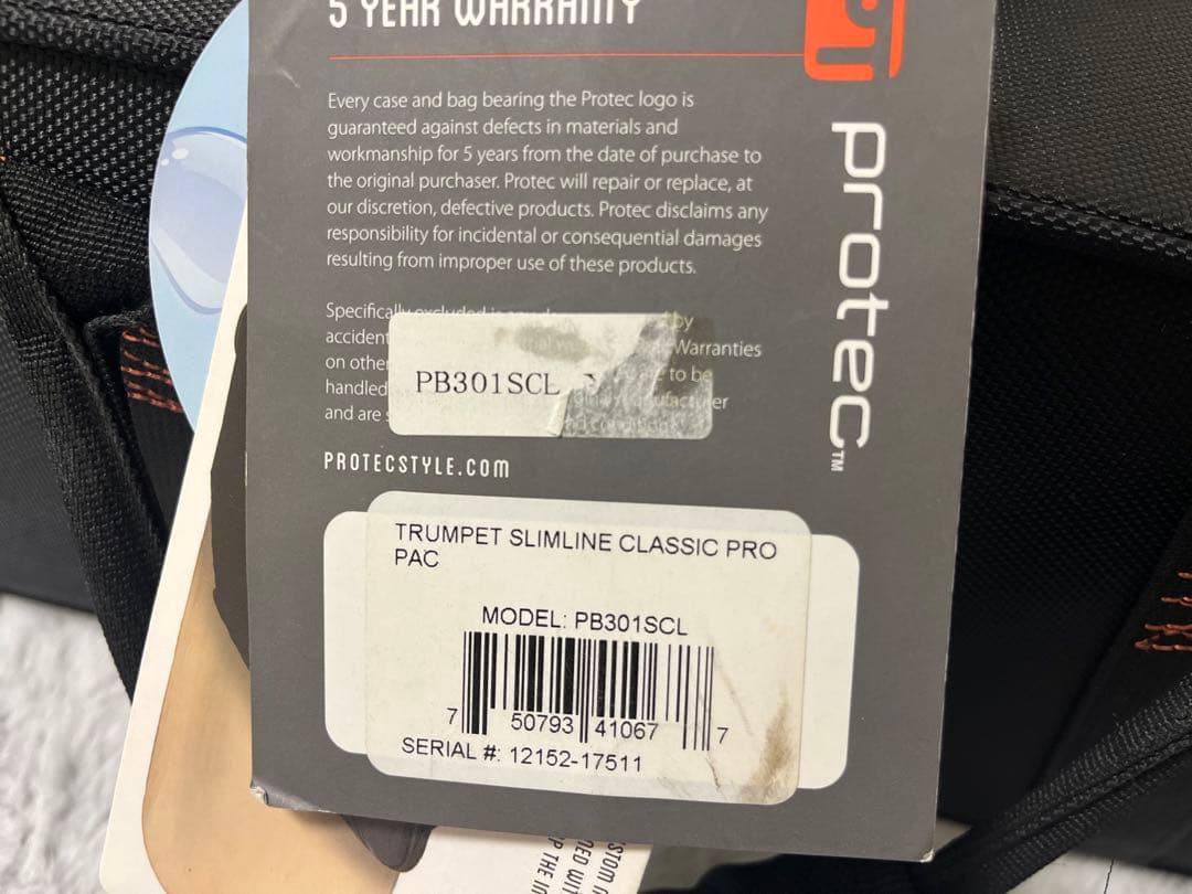 protec トランペットケース PB301SCL 新品未使用