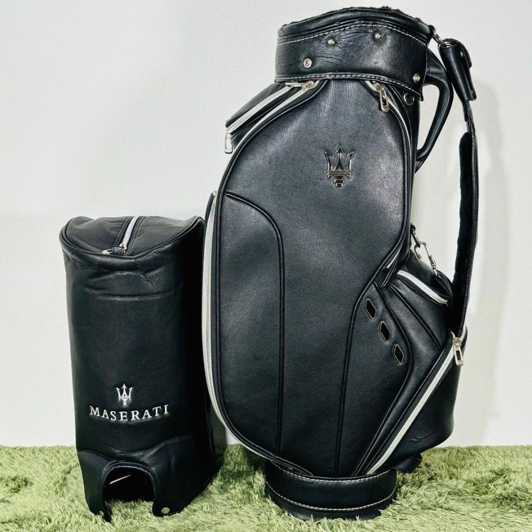 MASERATI マセラティ キャディバッグ カート式 9型 5分割 人気モデル